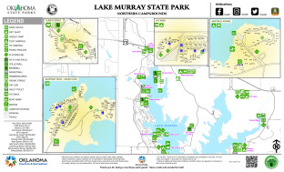 Lake Murray State Park Map